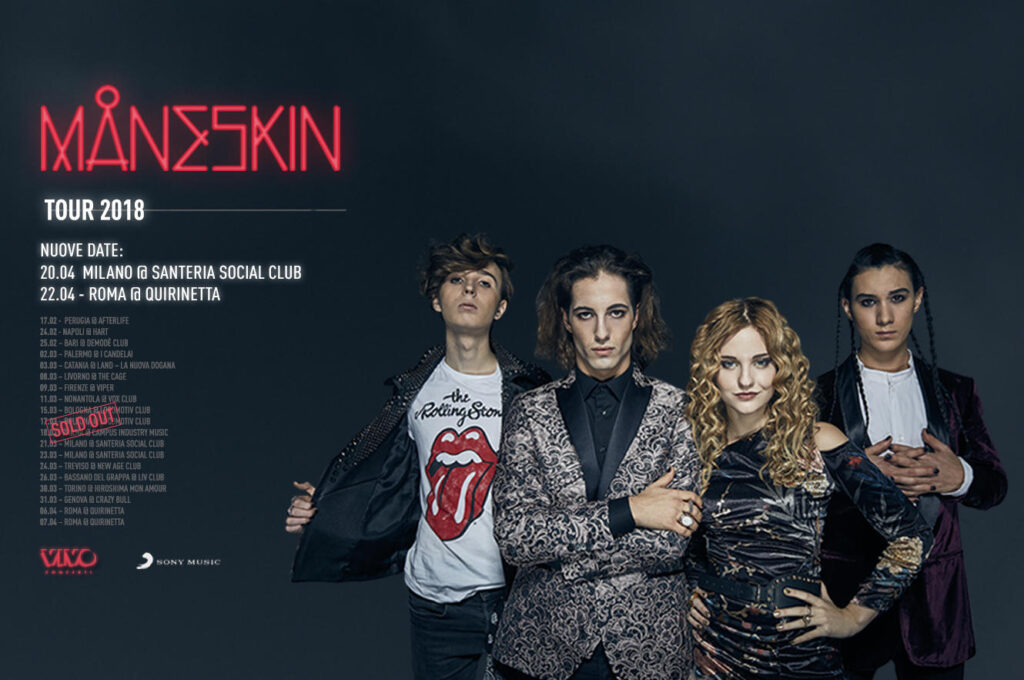 I Maneskin in concerto a Roma EZ Rome Giornale del vivere a Roma